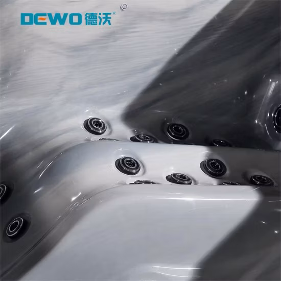 Bañera acrílica Sunrans, bañera de hidromasaje, masaje, natación, SPA, piscina para 6 personas al aire libre, alta calidad, lujo, Hydro USA Balboa, bañera de hidromasaje para patio trasero