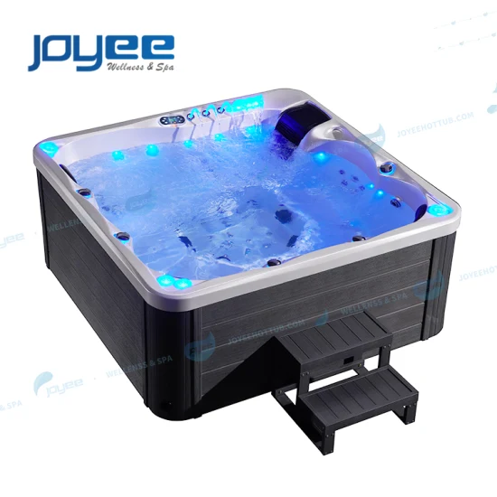 Joyee Factory Precios baratos 6 personas Jacuzzi eléctrico Whirlpool SPA al aire libre Bañera de hidromasaje